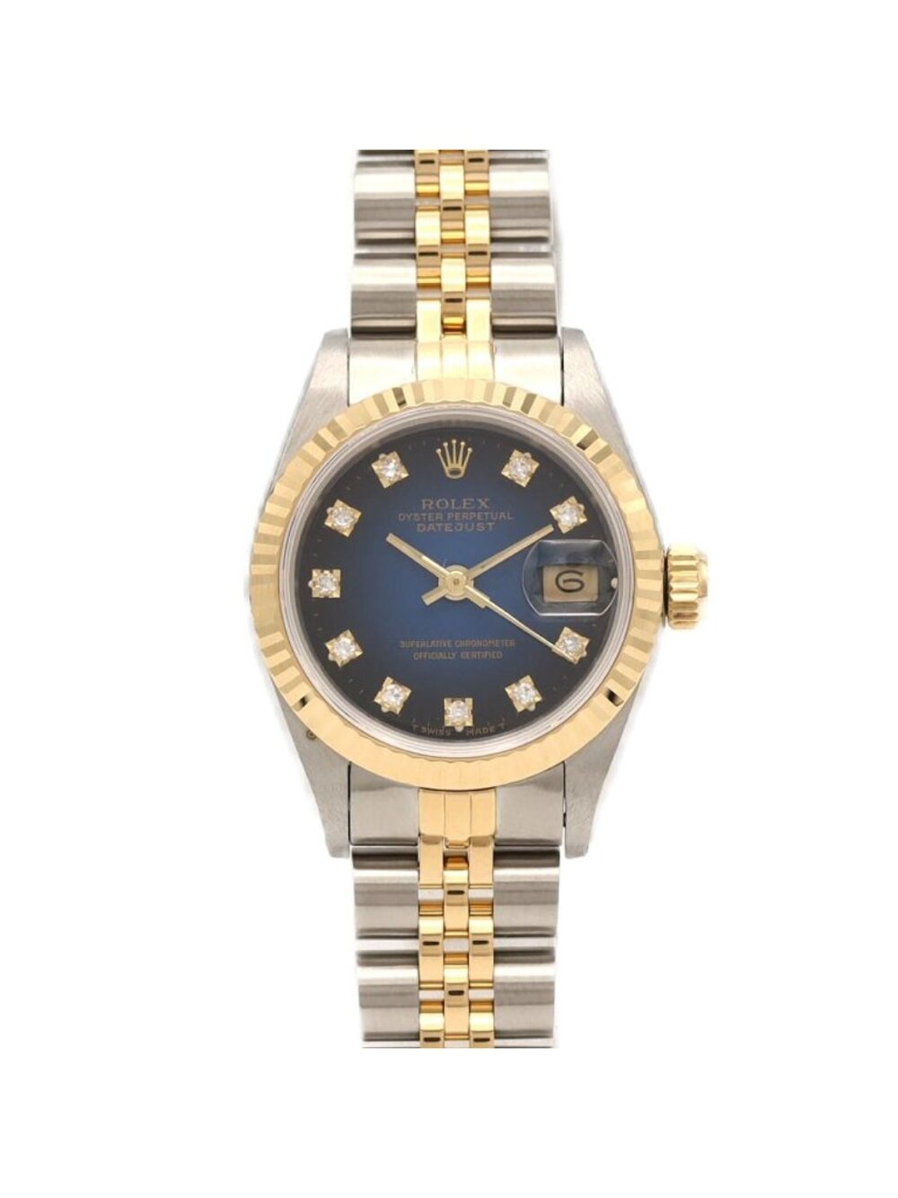 Rolex Datejust Stainless Steel Yellow Gold Automatic
